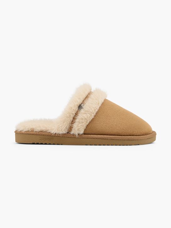 ESPRIT Pantoffel Camel 151328 1