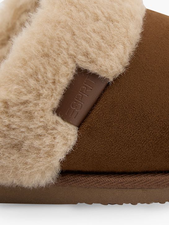 ESPRIT Chinelo de casa castanho 151321 5