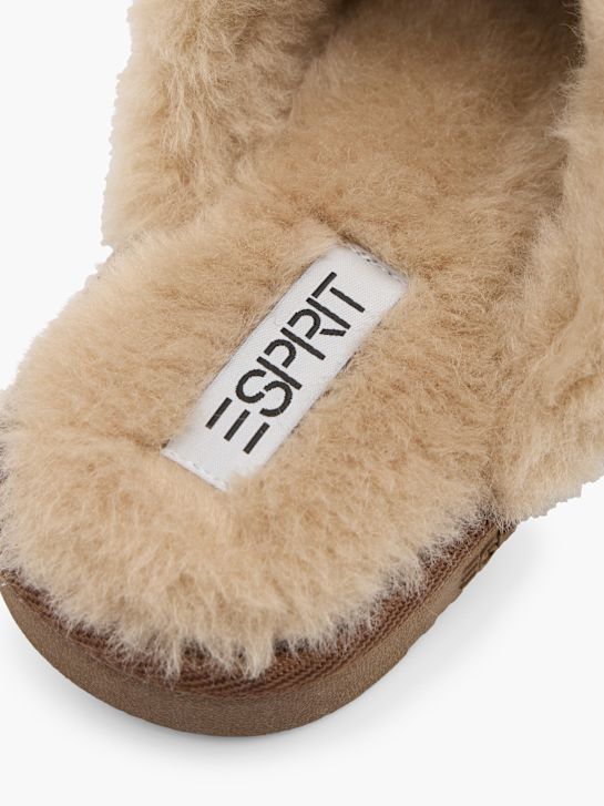 ESPRIT Zapatilla de casa marrón 151321 6