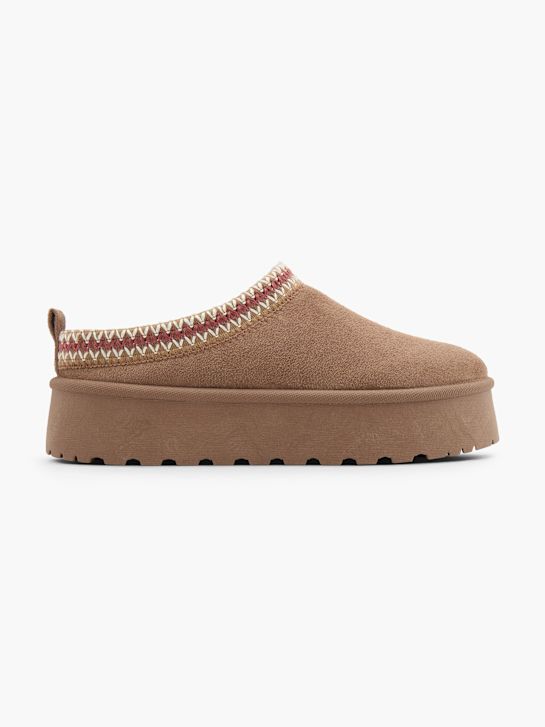 Graceland Zapatillas de casa cerradas Beige 151318 1