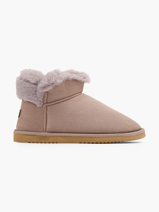 Esprit Chaussons fourrés Taupe 151350 1
