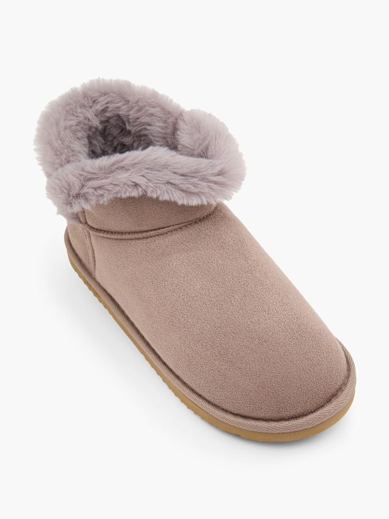 Esprit Chaussons fourrés Taupe 151350 2