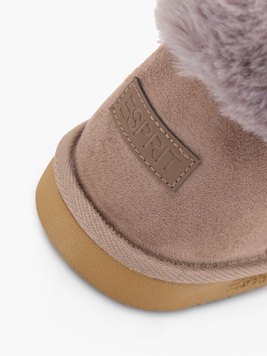 Esprit Chaussons fourrés Taupe 151350 6