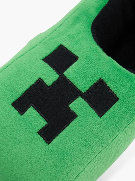 Minecraft Hausschuh Grün 151343 5