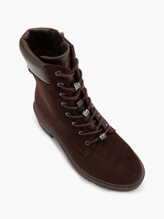 ESPRIT Schnürstiefelette Braun 151510 2