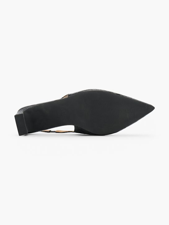 Läst Copenhagen Slingback pump Svart 151574 4