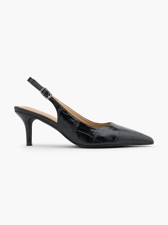 Läst Copenhagen Slingback pump Svart 151575 1