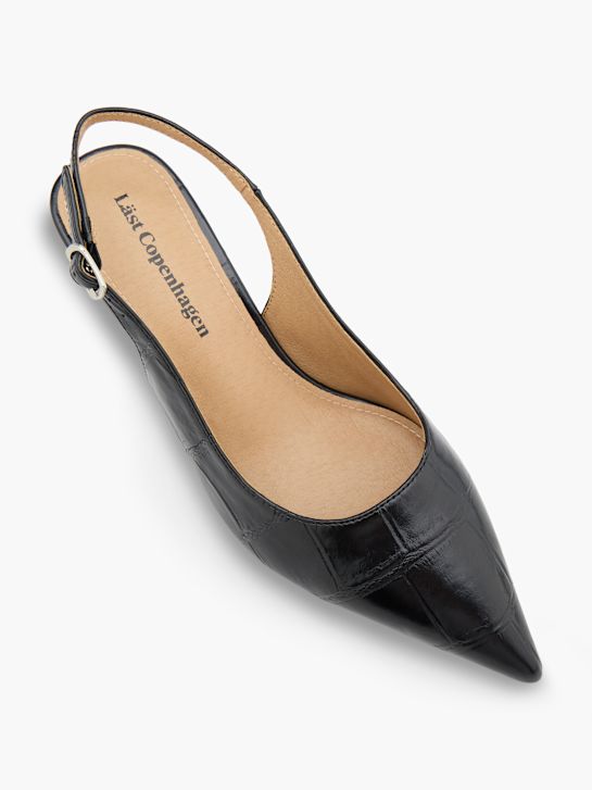 Läst Copenhagen Slingback pump Sort 151575 2
