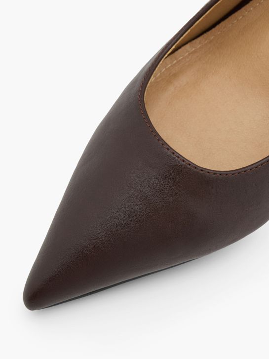 Läst Copenhagen Slingback pump Brun 151577 5