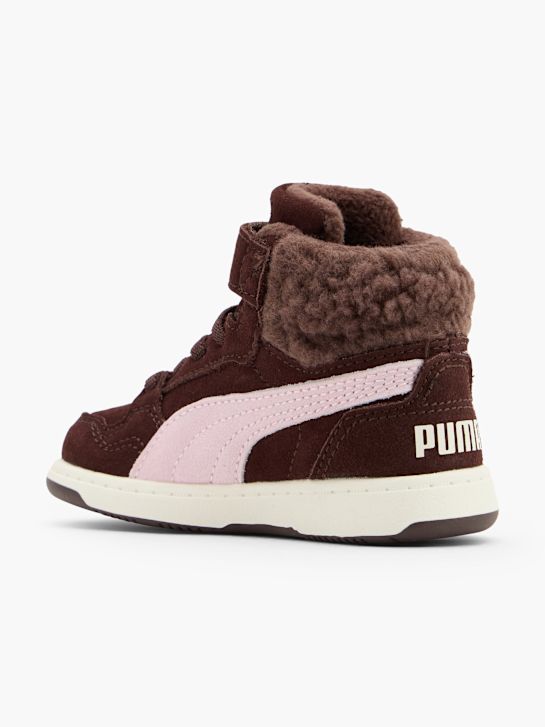 PUMA Členkové tenisky Bordová 151593 3