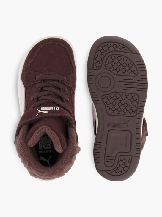PUMA Magas szárú sneaker barna 151593 3