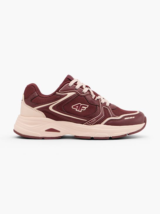 4F Sneakersy Burgundowy 151604 1
