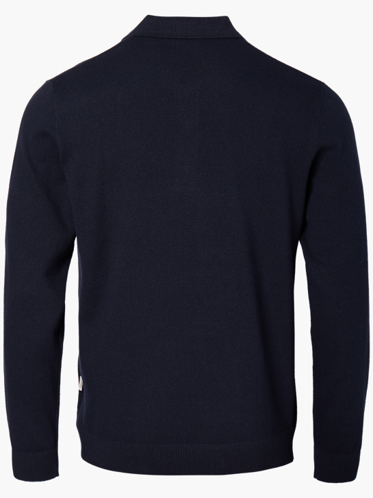 JJ Rebel Sweter z dzianiny Ciemnoniebieski 151597 2