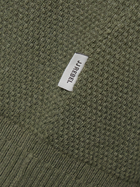 JJ Rebel Strickpullover Dunkelgrün 151602 3