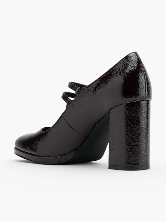Catwalk Décolleté con fibbia Nero 151610 3