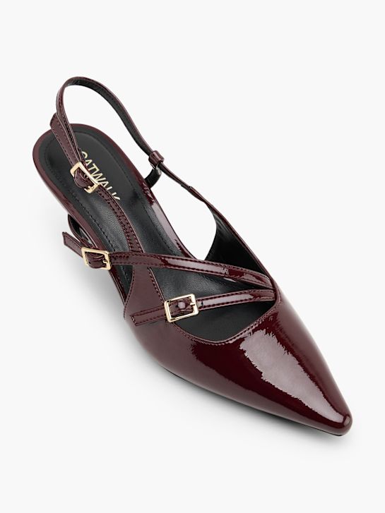 Catwalk Décolleté con cinturino Bordeaux 151612 2