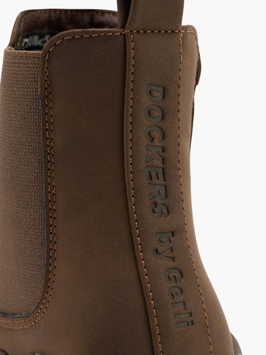 Dockers Chelsea Boots Braun 151642 5