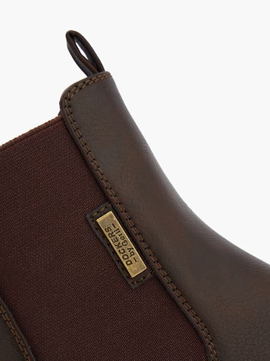 Dockers Botki chelsea Brązowy 151643 5