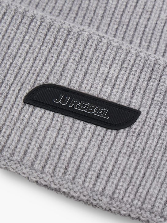 JJ Rebel Beanie Grau 151655 3