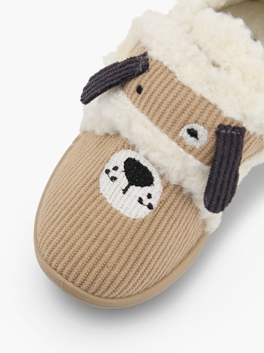 Vty Chaussons Taupe 151666 5