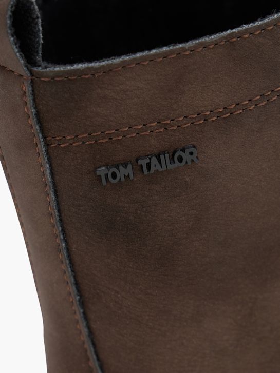 TOM TAILOR Auliniai batai su raišteliais Ruda 151684 5