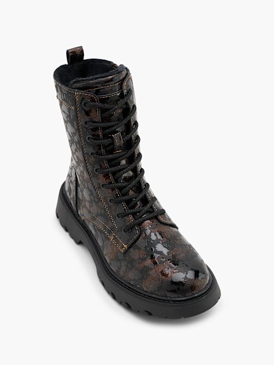 TOM TAILOR Bottes à lacets Noir 151681 2