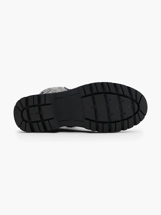 TOM TAILOR Schnürboots Schwarz 151681 4
