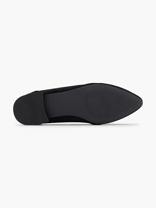 Graceland Mocassins Noir 151708 4