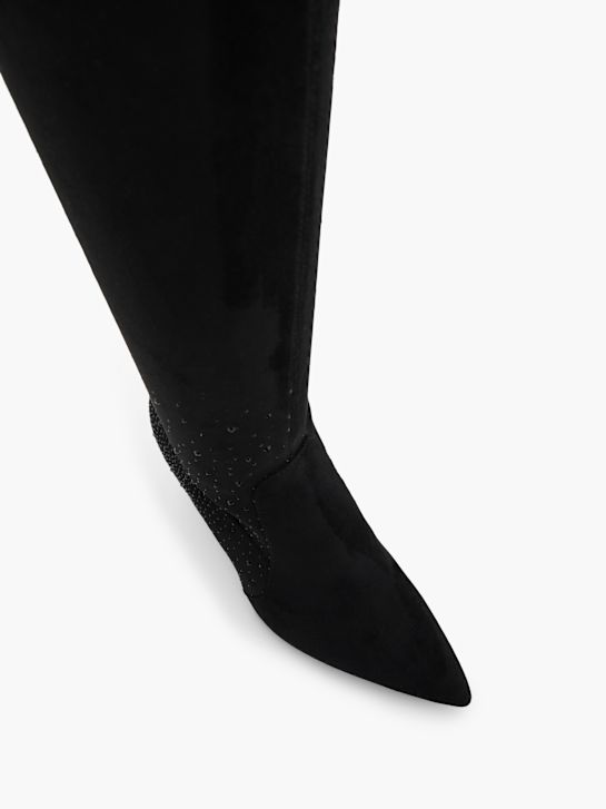 Buffalo Overknee Schwarz 151822 2