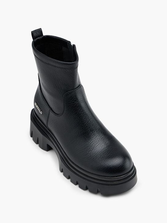 Buffalo Stiefelette Schwarz 151901 2