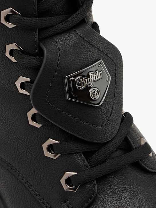 Buffalo Schnürstiefelette Schwarz 151895 5