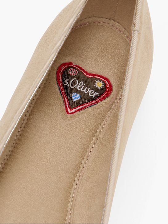 s.Oliver Ballerina Beige 151799 5