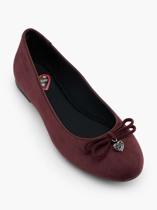 s.Oliver Ballerina Bordeaux 151800 2