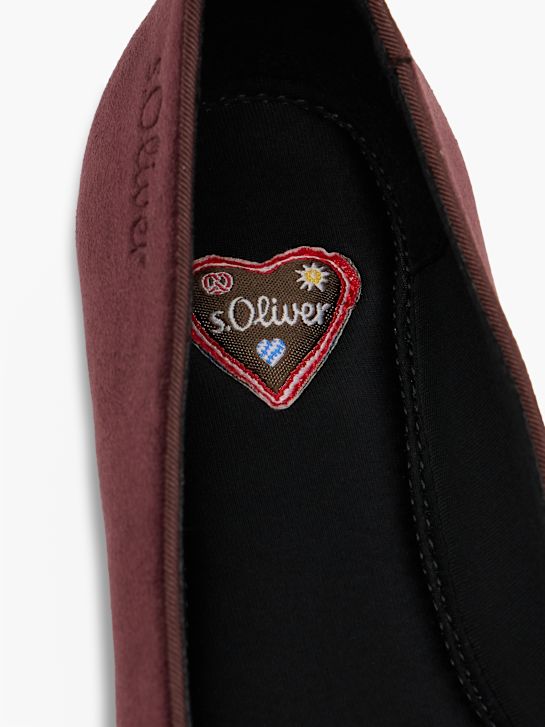 s.Oliver Ballerina Bordeaux 151800 6