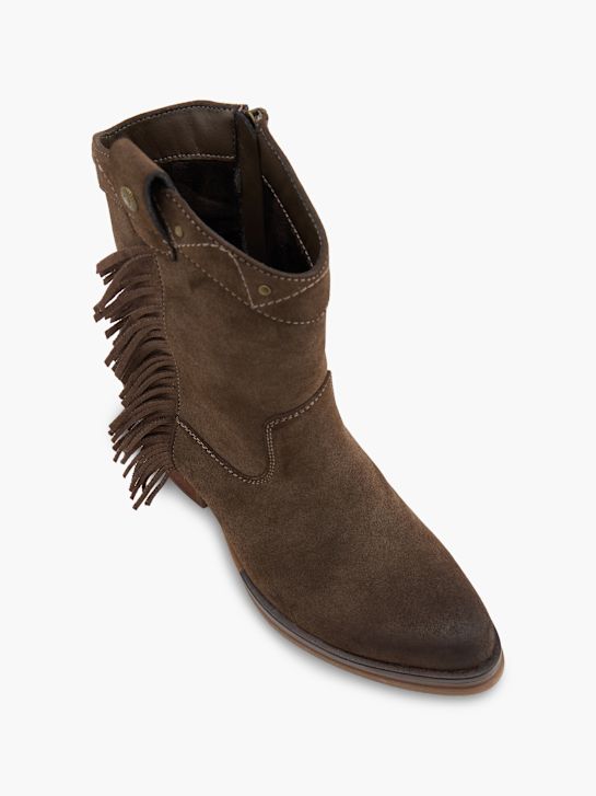 Mustang Kovbojská bota Hnědá 152016 2