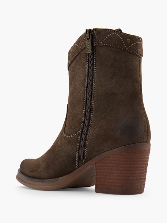 Mustang Kovbojská bota Hnědá 152016 3