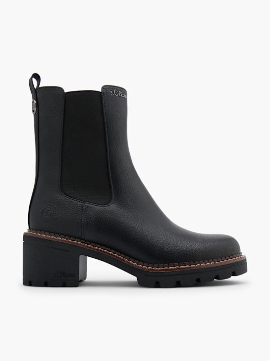 s.Oliver Chelsea Boots Schwarz 151945 1