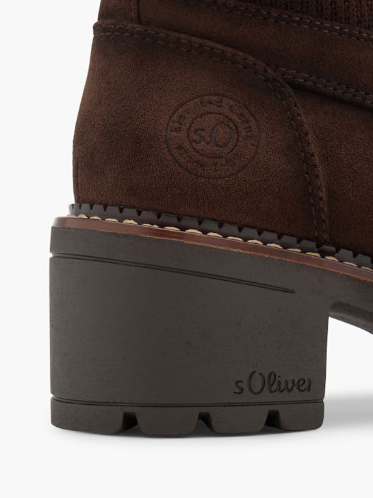 s.Oliver Schnürstiefelette Braun 151951 5