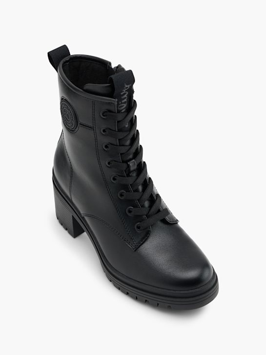 s.Oliver Schnürstiefelette Schwarz 151953 2
