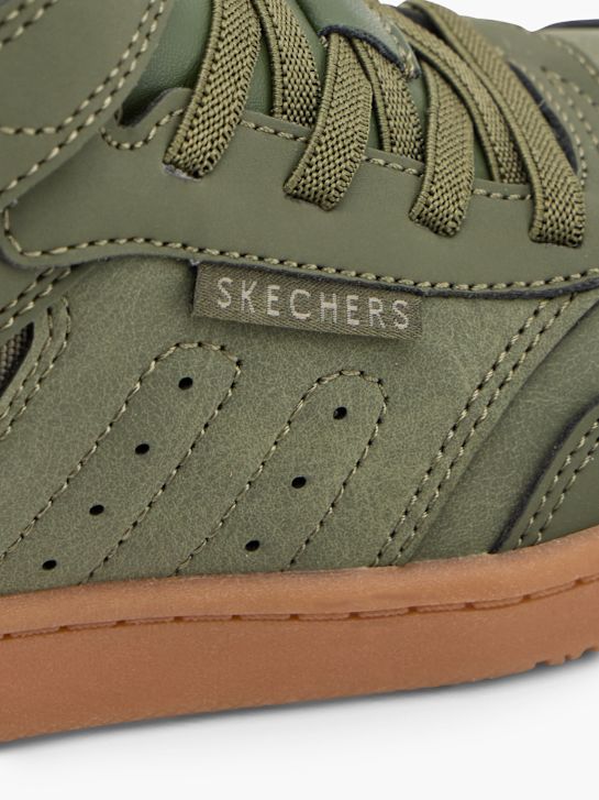 Skechers Високи маратонки Маслинено зелен 151929 5