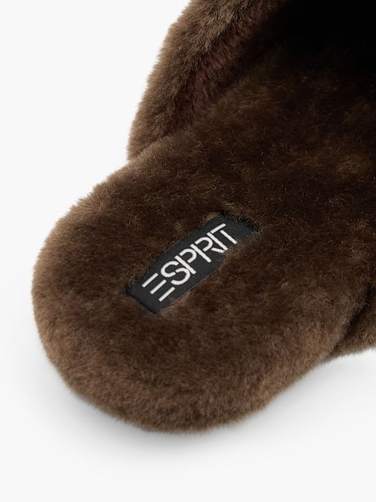 ESPRIT Chinelo de casa Castanho 151979 5