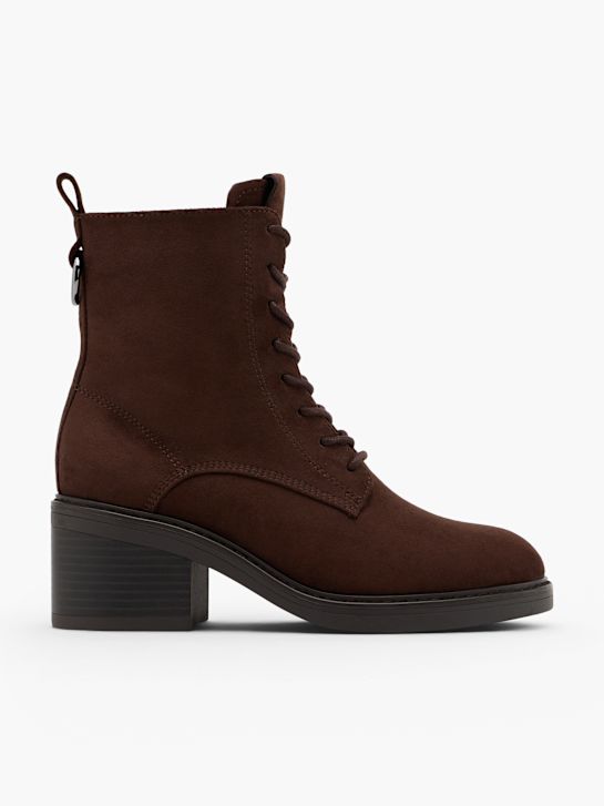 Graceland Bottines à lacets Marron 152013 1