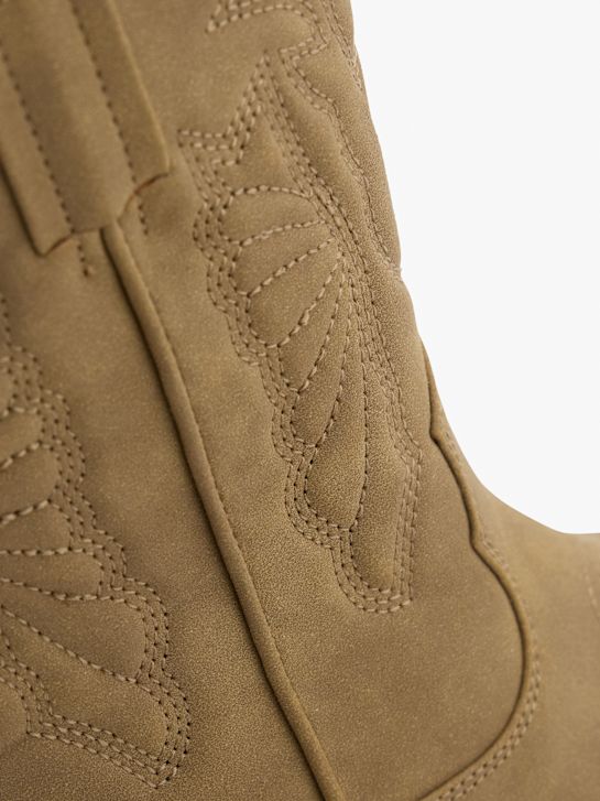 Catwalk Cowboy Boots Taupe 152006 6