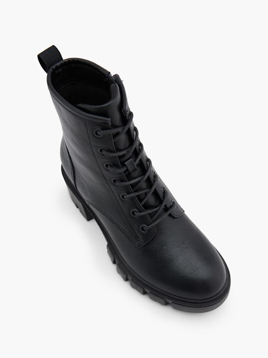 Graceland Schnürstiefelette Schwarz 152154 2