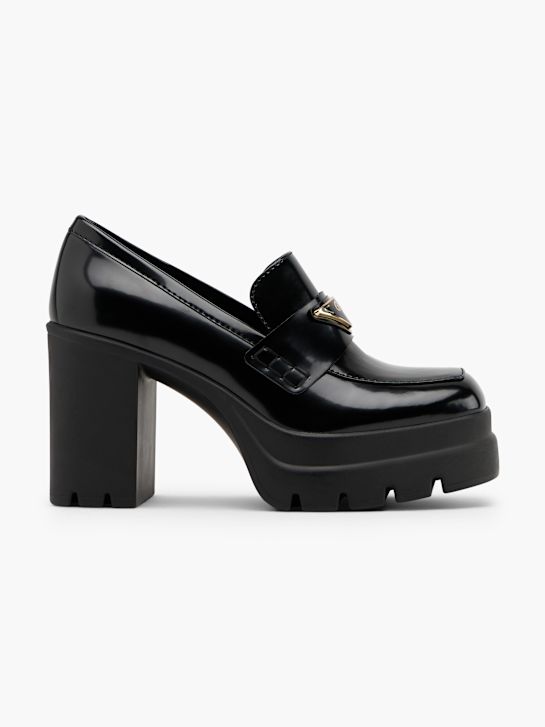 Buffalo Hochfront-Pumps Schwarz 152240 1