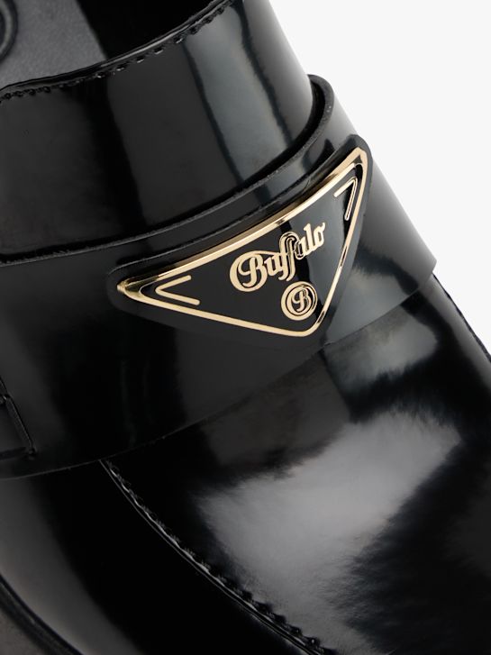 Buffalo Hochfront-Pumps Schwarz 152240 5