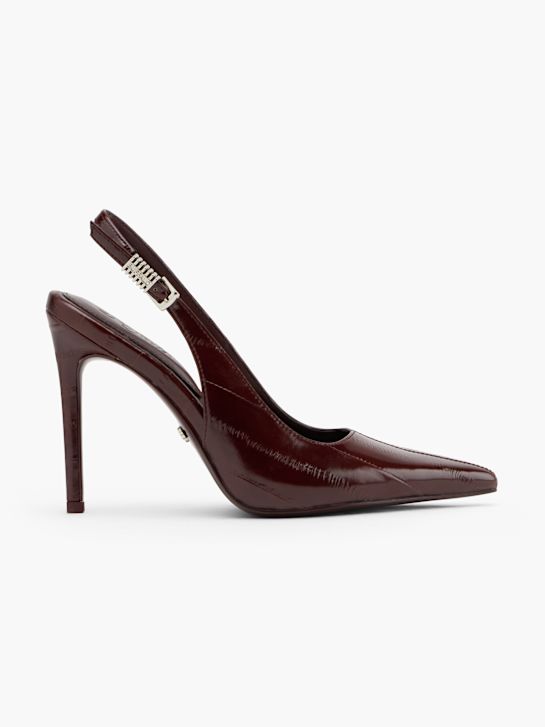 Buffalo Décolleté con cinturino Bordeaux 152247 1