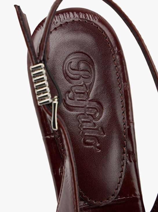 Buffalo Décolleté con cinturino Bordeaux 152247 7