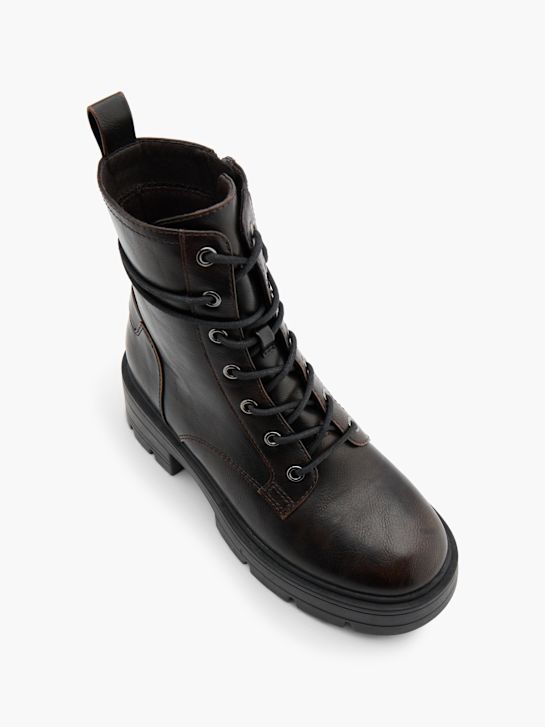Catwalk Schnürstiefelette Schwarz 152198 2