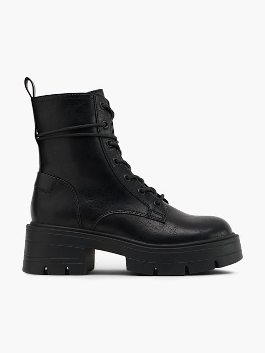 Catwalk Schnürstiefelette Schwarz 152199 1